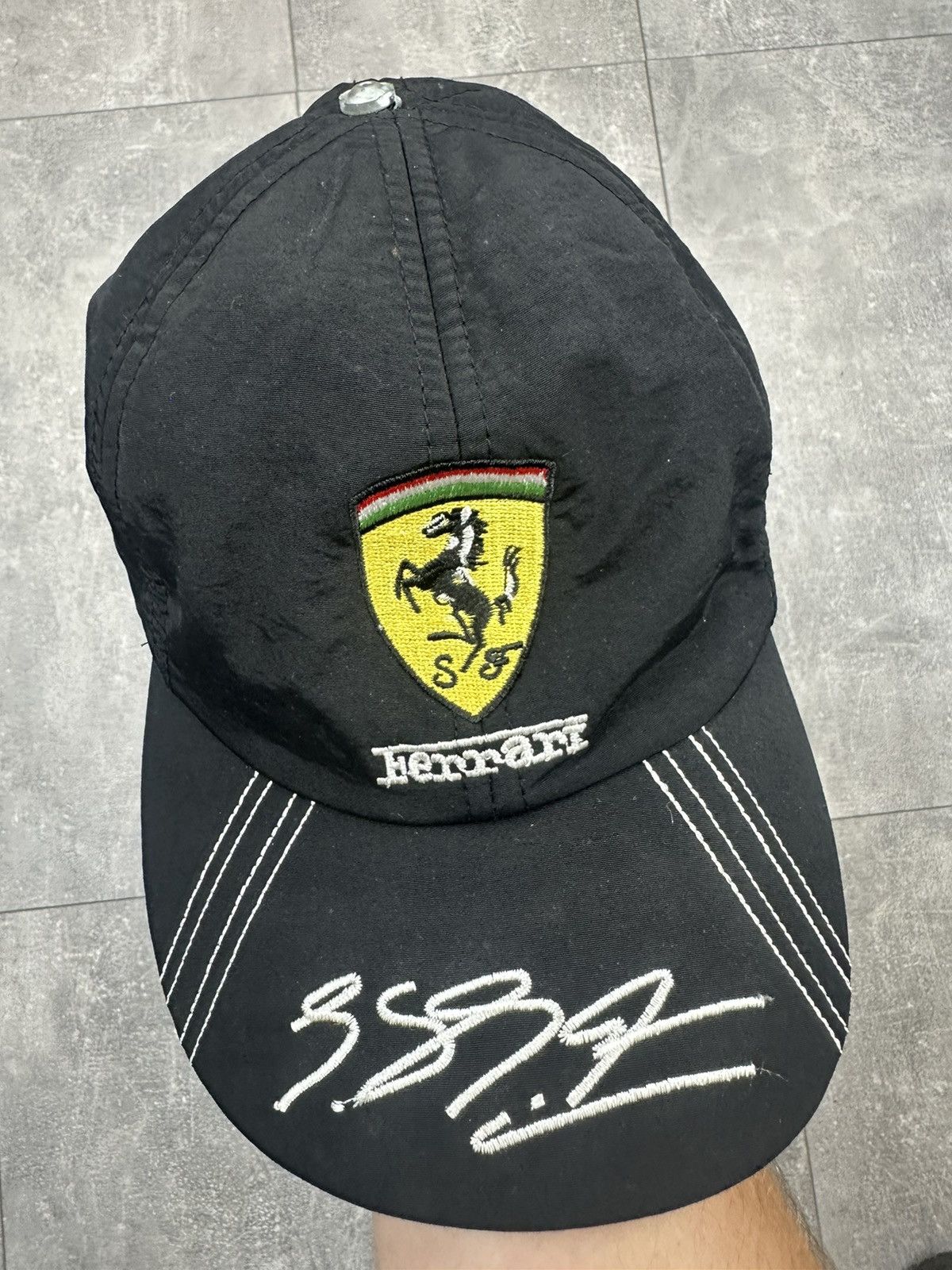 Ferrari Vintage Formula 1 Ferrari Winter Fleece Cap Size ONE SIZE - 10 Thumbnail