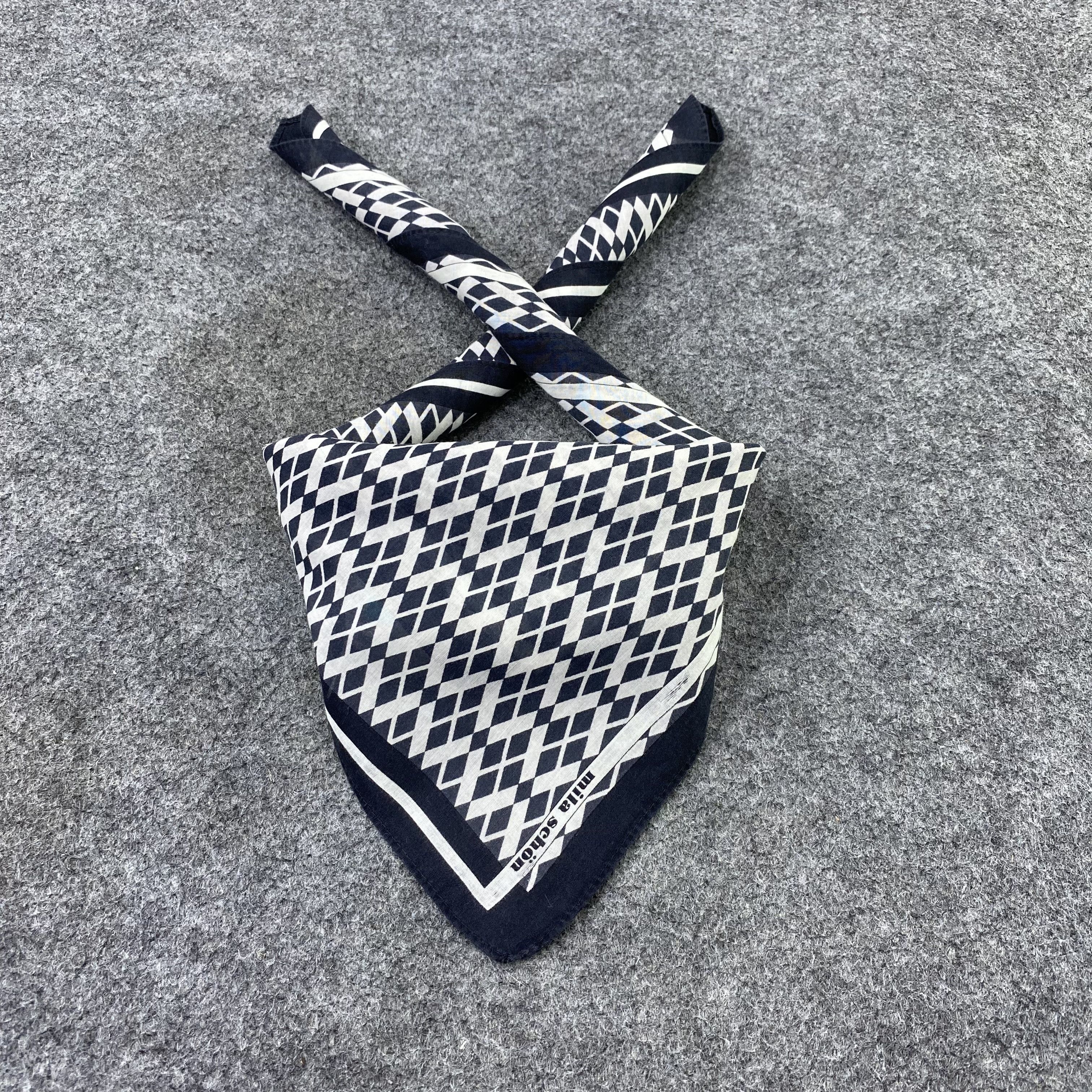 Mila Schon Mila Schon Handkerchief / Bandana / Neckerchief-B1468 Size ONE SIZE - 2 Thumbnail