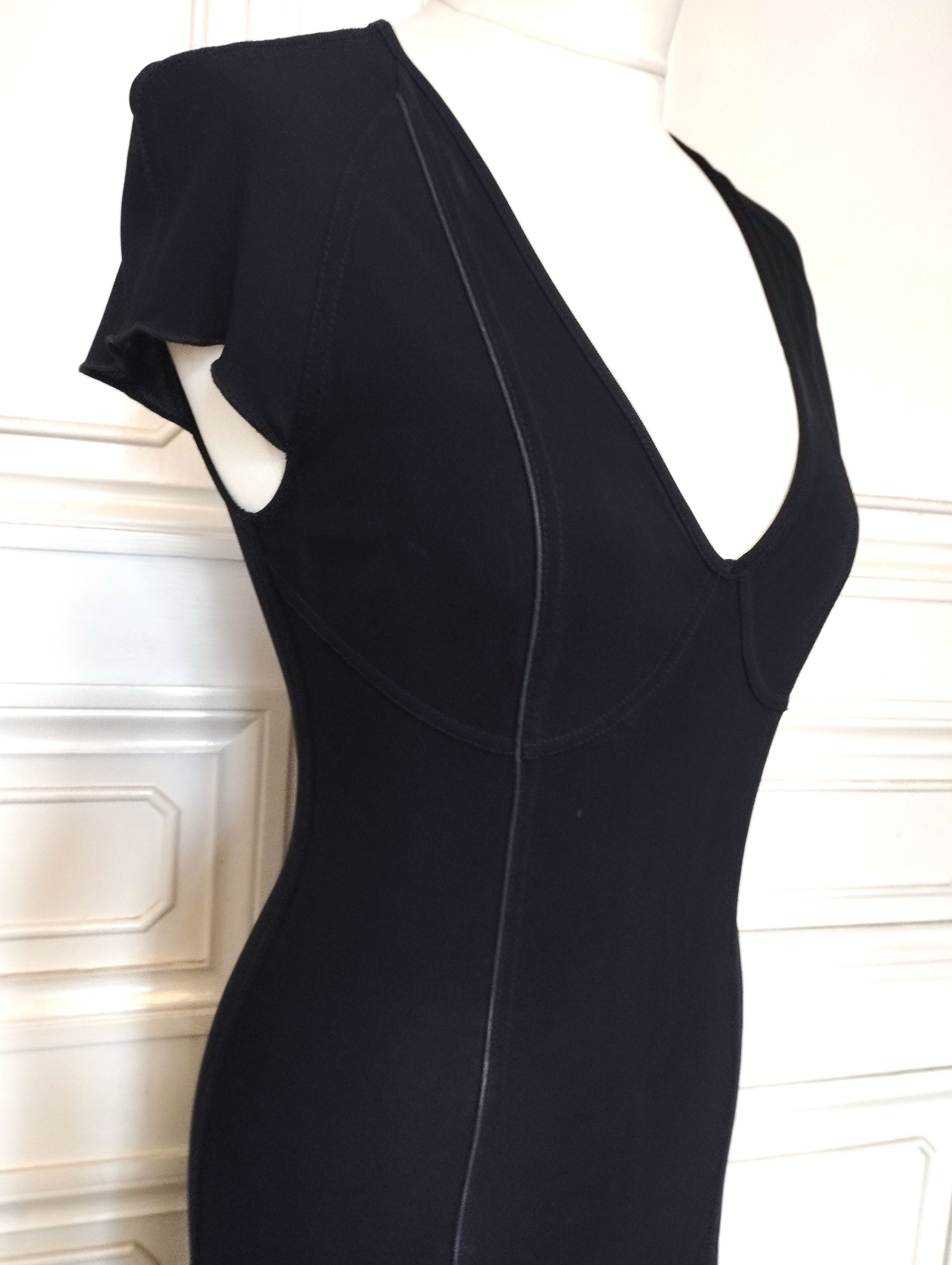 Kenzo Kenzo Robe Soirée Souple Sigle Dos Relief TS Size S / US 4 / IT 40 - 9 Thumbnail