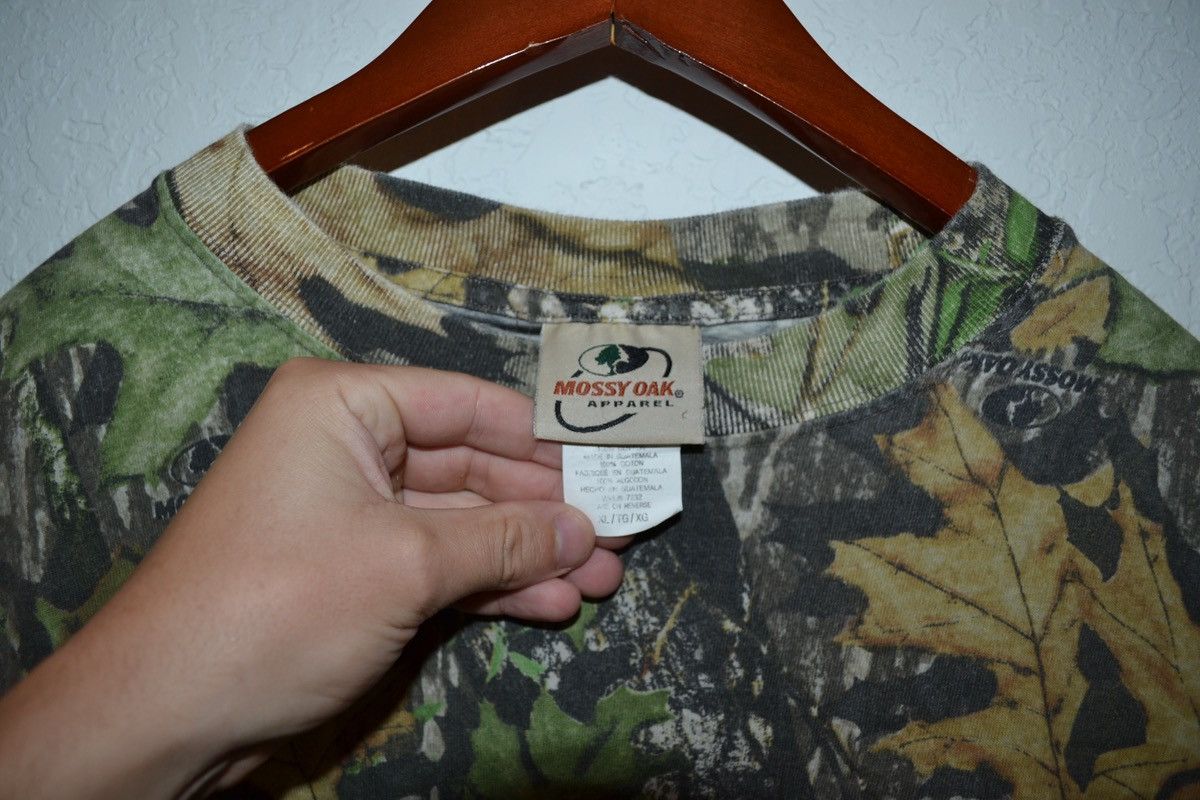 Vintage Mossy Oak long-sleeve camouflage shirt XL Size US XL / EU 56 / 4 - 5 Thumbnail