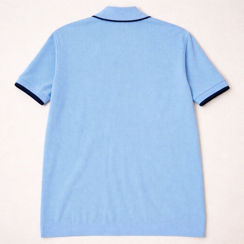 Ermenegildo Zegna Ermenegildo Zegna Knit Polo Sweater Blue Italy Sz 56 XXL Size US XL / EU 56 / 4 - 5 Thumbnail