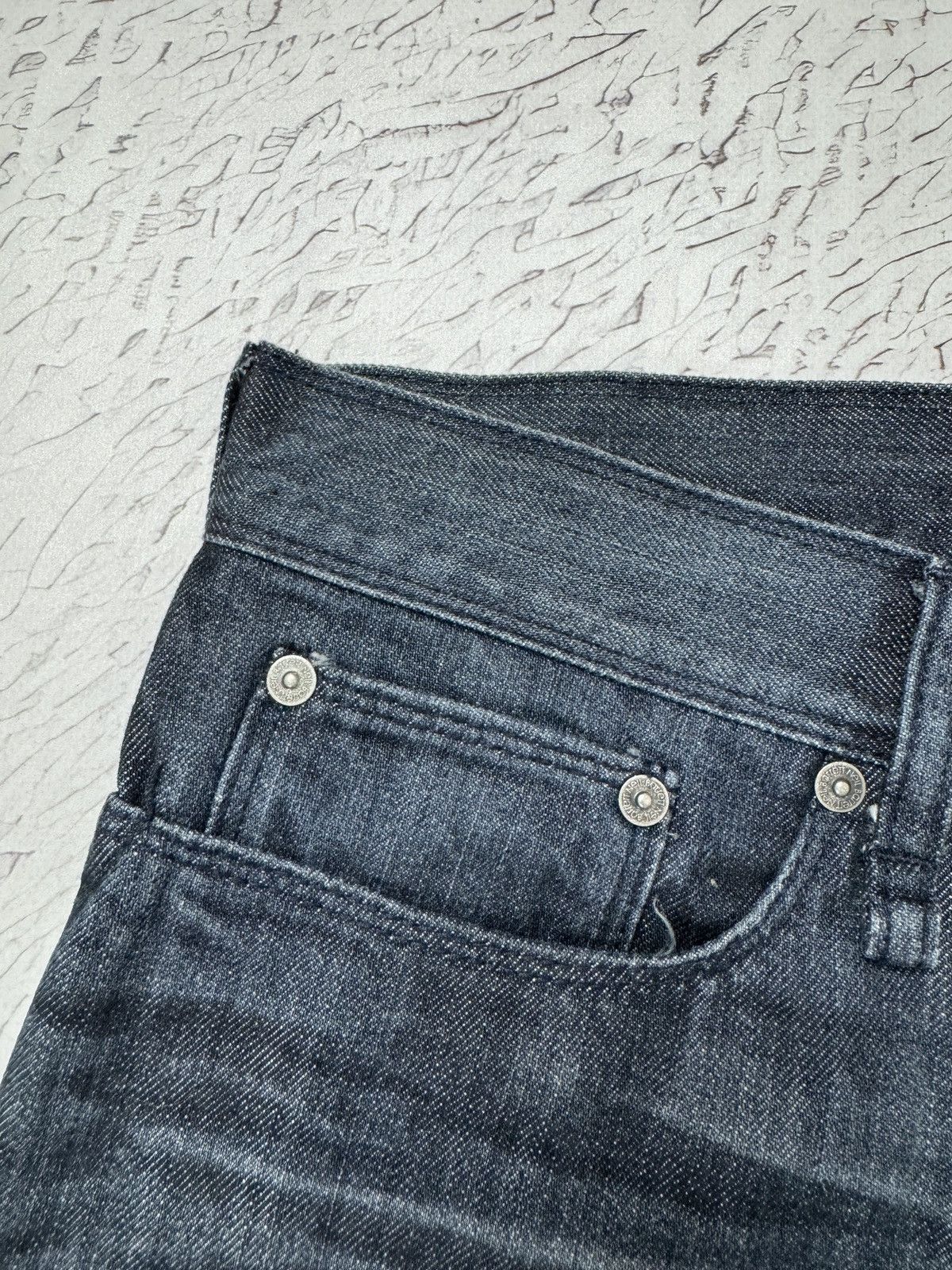 Neil Barrett Neil Barrett Indigo dark straight denim jeans zip pocket Size US 34 / EU 50 - 11 Thumbnail