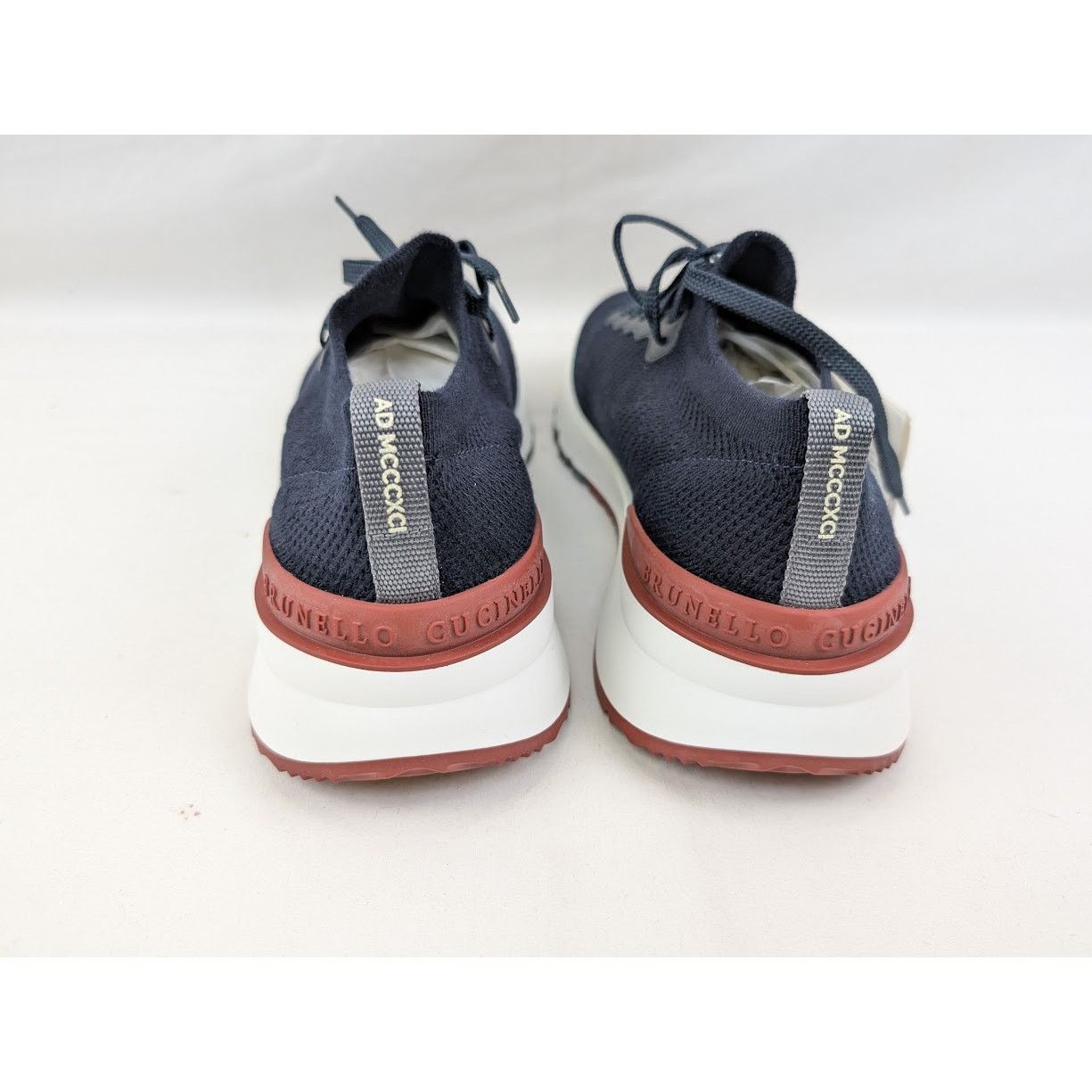 Brunello Cucinelli o1rshd1 Low-Top Sneakers in Navy Size US 12 / EU 45 - 18 Thumbnail