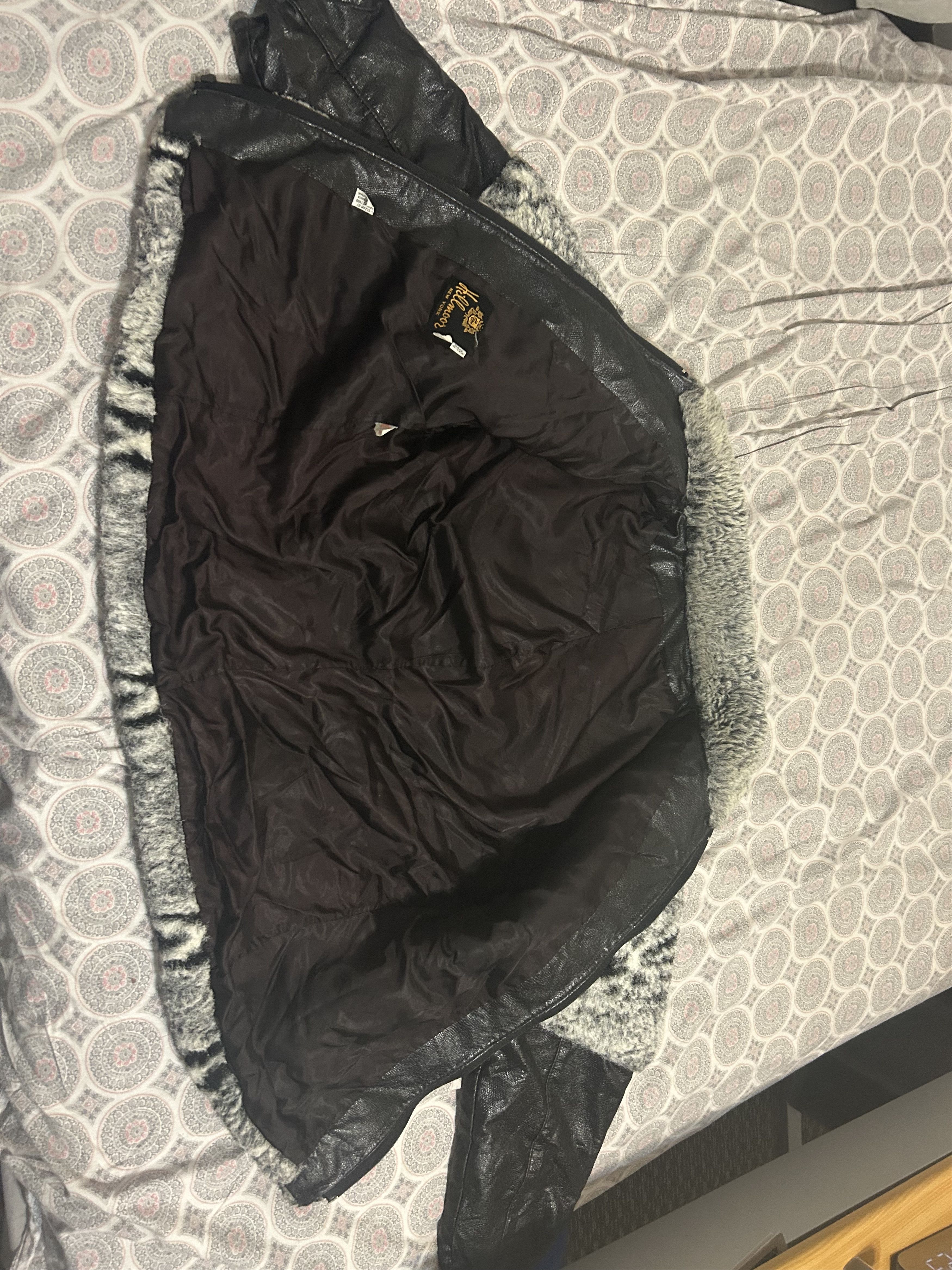 Other Hillmoor new york black and grey faux fur jacket Size US M / EU 48-50 / 2 - 6 Thumbnail