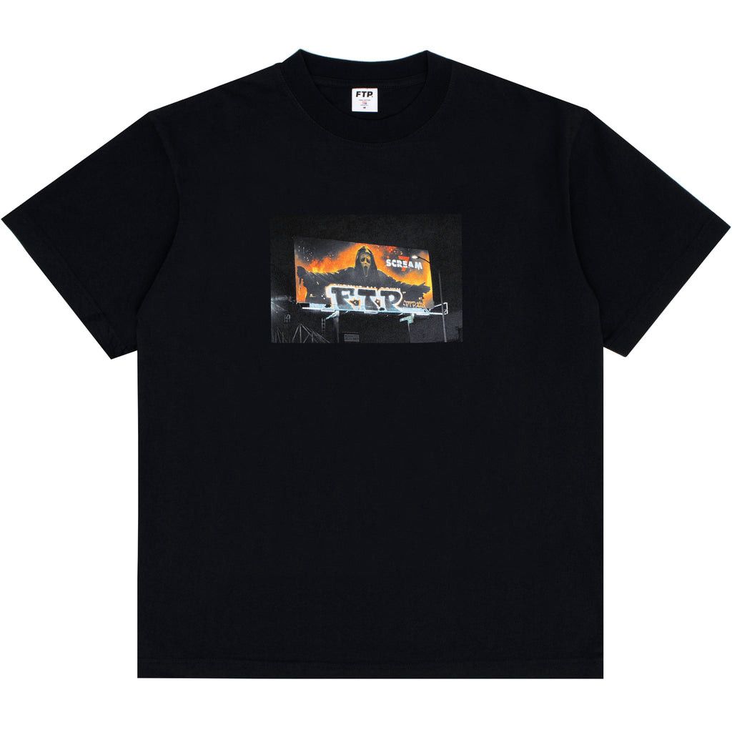 Fuck The Population FTP Scream Billboard Tee (Black, XL) Size US XL / EU 56 / 4 - 1 Thumbnail