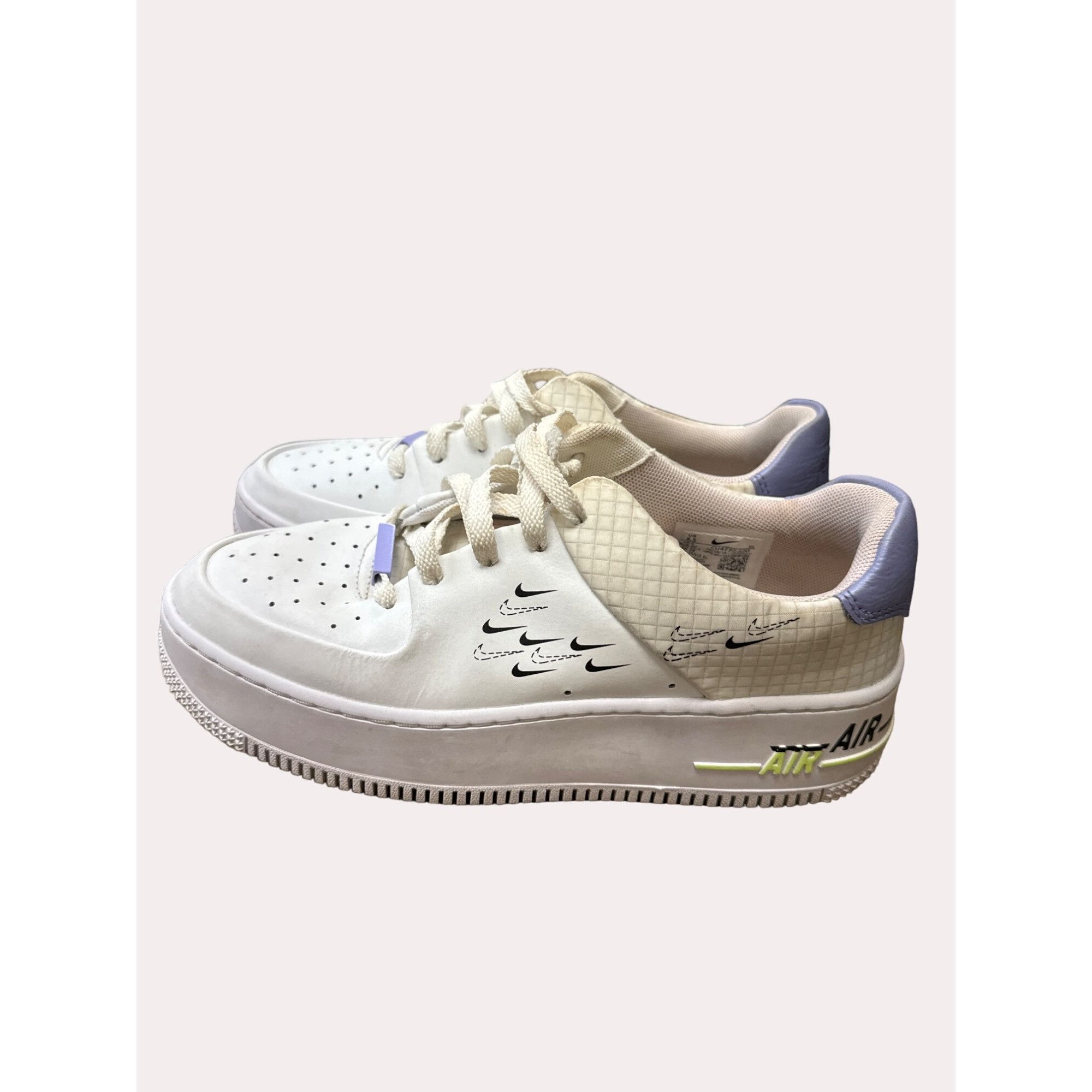 Nike Nike CU4770-100 women’s AF1 Sage Easter white sneakers shoes Size US 8.5 / IT 38.5 - 3 Thumbnail