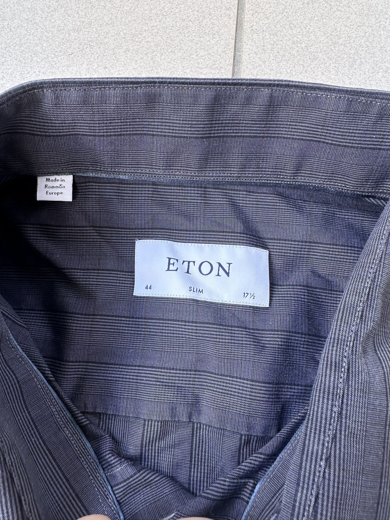 Eton Eton button up men elegant shirt slim striped Size US L / EU 52-54 / 3 - 6 Thumbnail