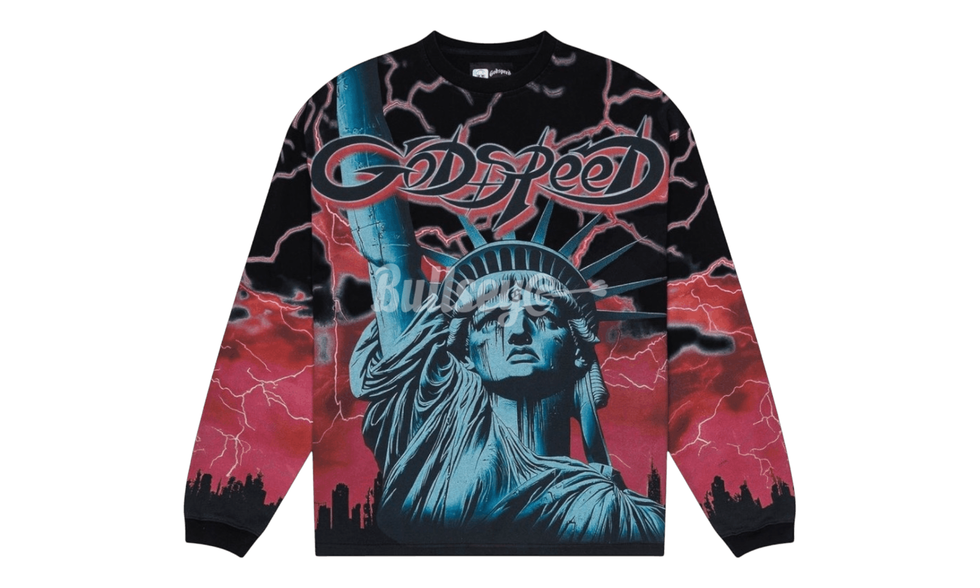 Godspeed Red Voltage Black Longsleeve T-Shirt Size US M / EU 48-50 / 2 - 1 Thumbnail