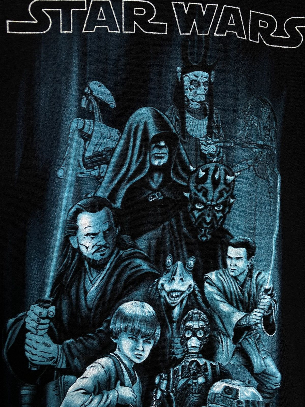 Vintage Vintage 90’s Star Wars Movie Promo Tee Shirt XLarge Size US XL / EU 56 / 4 - 5 Thumbnail