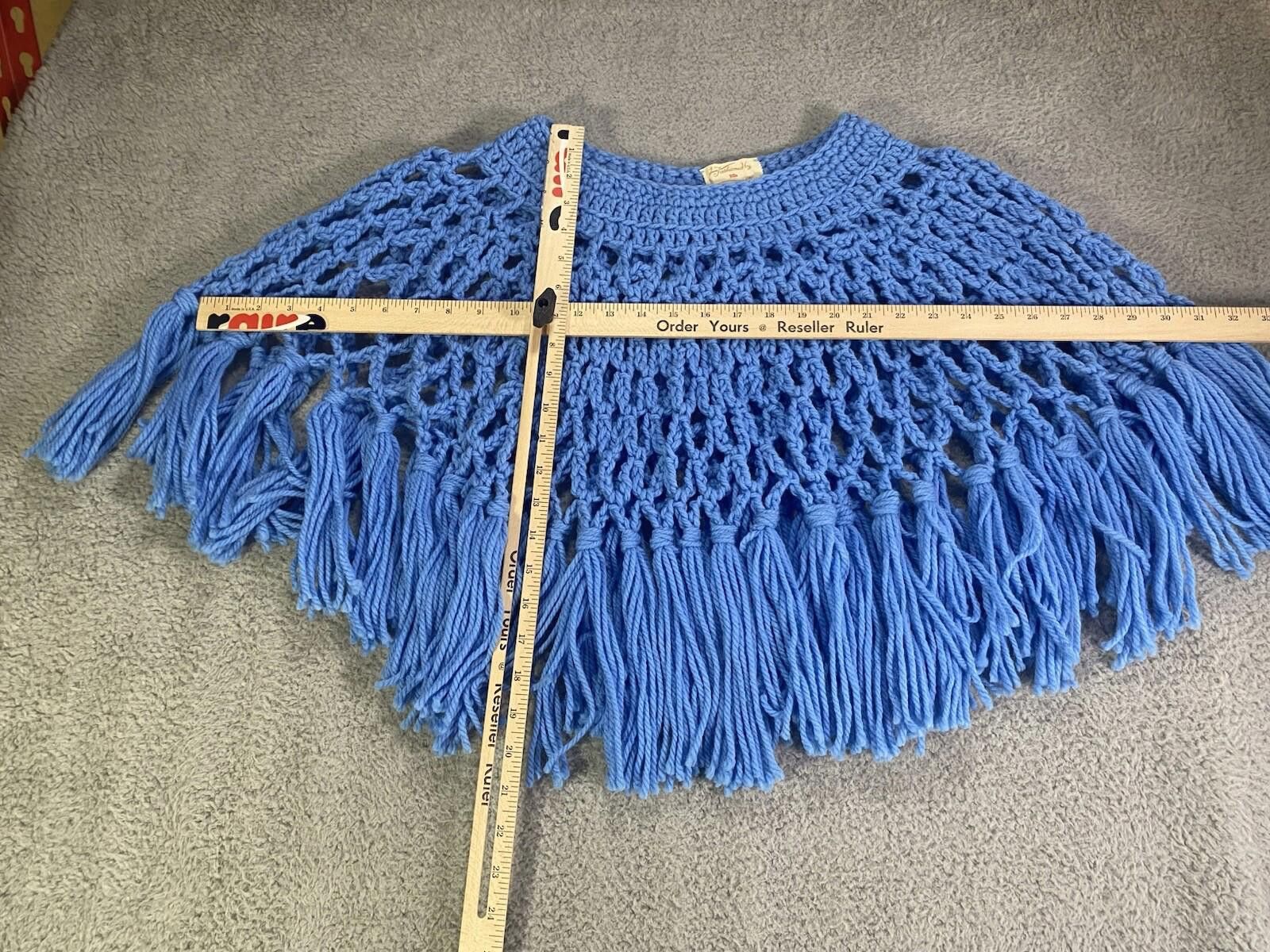 Other Fashioned By Rilla Cardigan Shawl Scarf Knit Top OS Boho Size ONE SIZE - 4 Thumbnail
