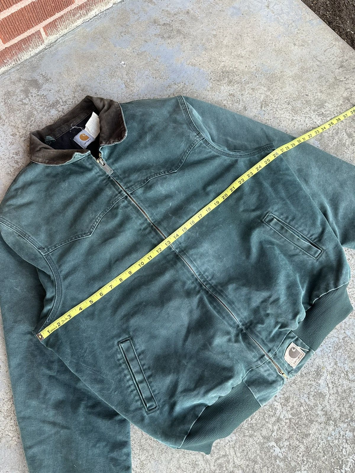 Carhartt Rare Vintage MADE IN USA Carhartt Santa Fe Bomber XL Size US XL / EU 56 / 4 - 6 Thumbnail