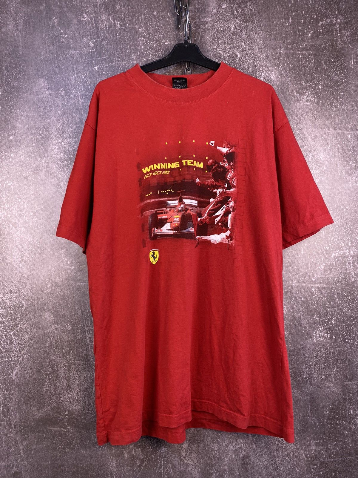 Band Tees × Ferrari × Vintage Vintage Ferrari t-shirt 2002 F1 world champion streetwear Size US XL / EU 56 / 4 - 1 Thumbnail