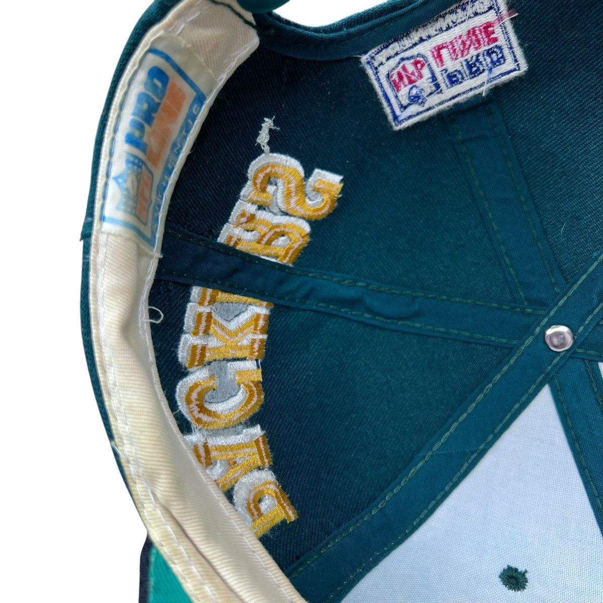 NFL × Sports Specialties × Vintage 1990s NFL Green Bay Packers Side Wave Sports Specialties Hat Size ONE SIZE - 8 Thumbnail