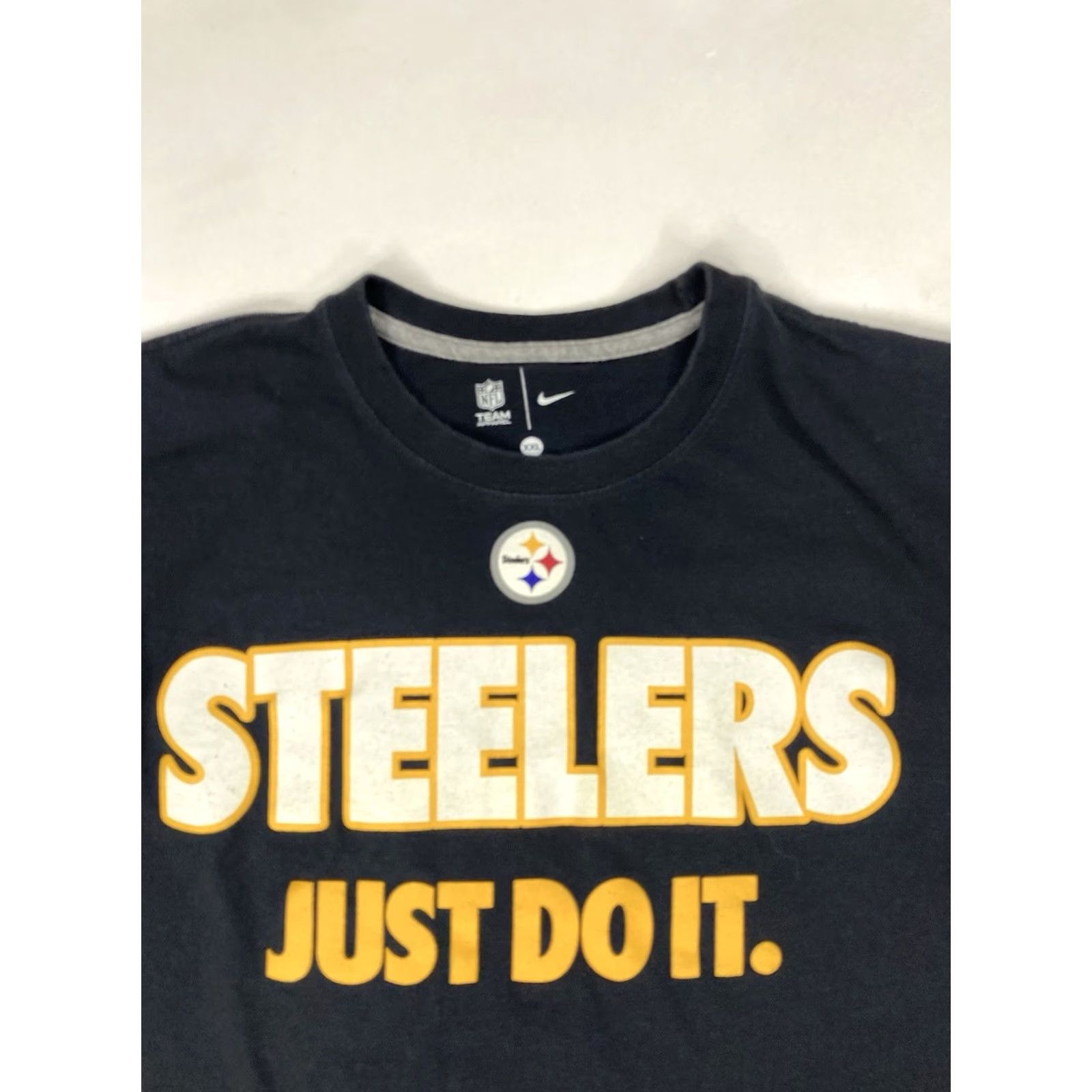 Nike Nike Steelers Graphic T-shirt Men XXL Black Short Sleeve Size US XXL / EU 58 / 5 - 2 Thumbnail