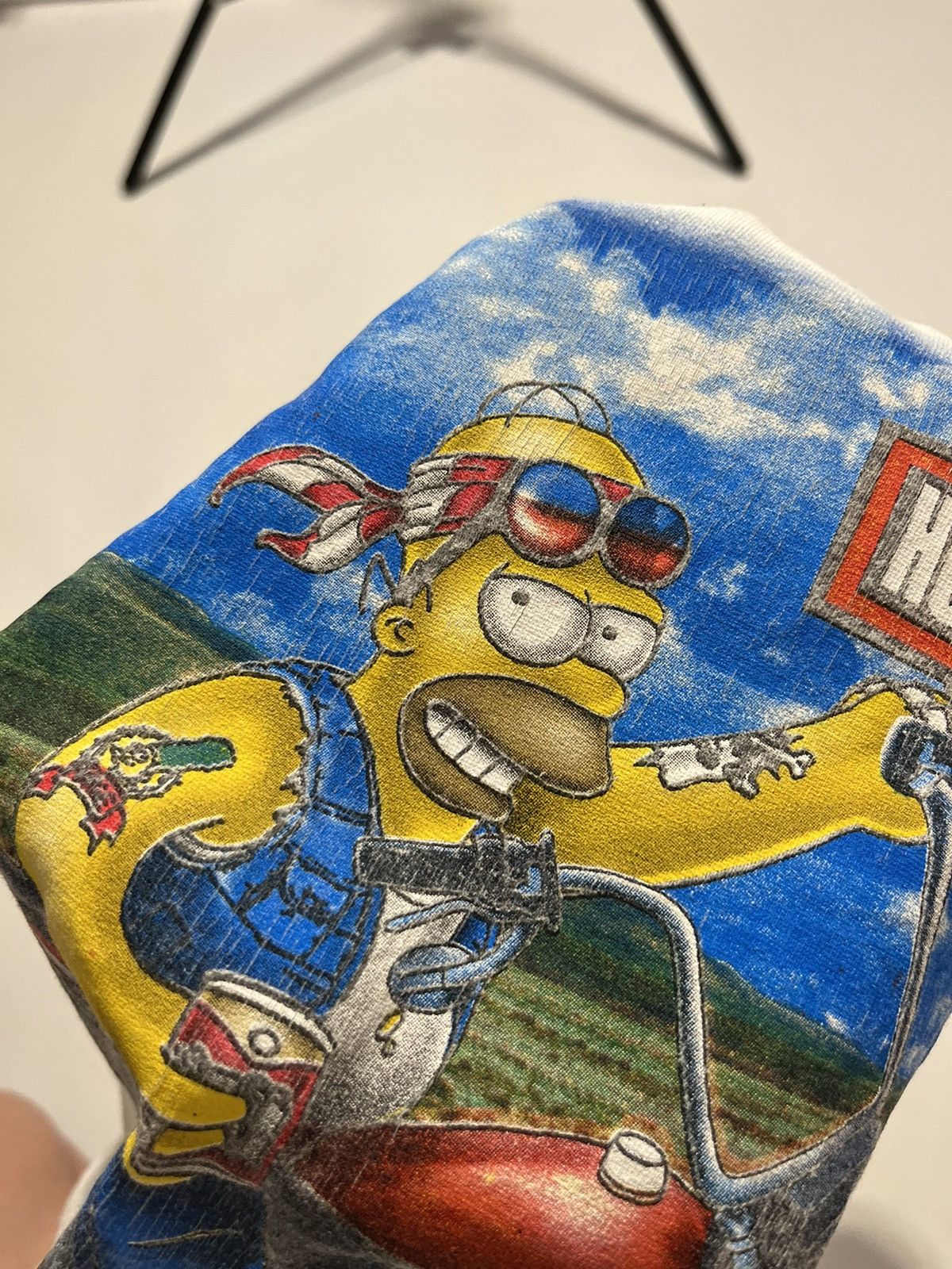 Harley Davidson Vintage 90’s The Simpsons x Harley Davidson boxy fit tee Size US L / EU 52-54 / 3 - 5 Thumbnail