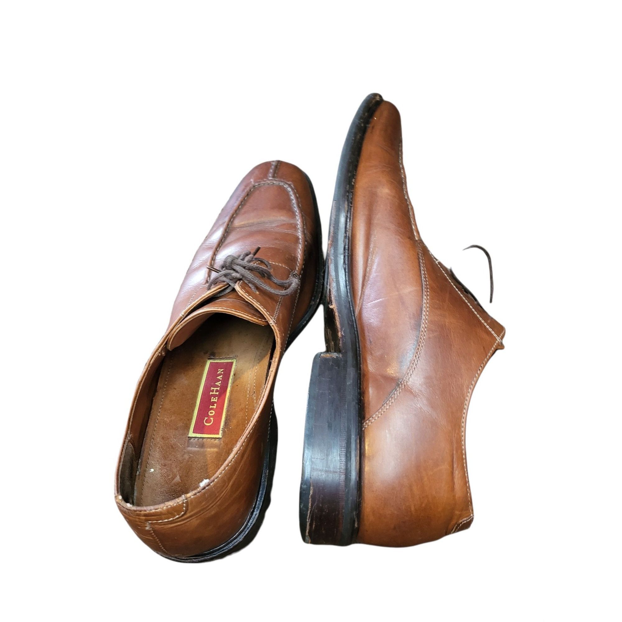 Cole Haan Cole Haan Grand OS Oxford Shoe Men Sz 10 Brown Leather Forma Size US 10 / EU 43 - 5 Thumbnail