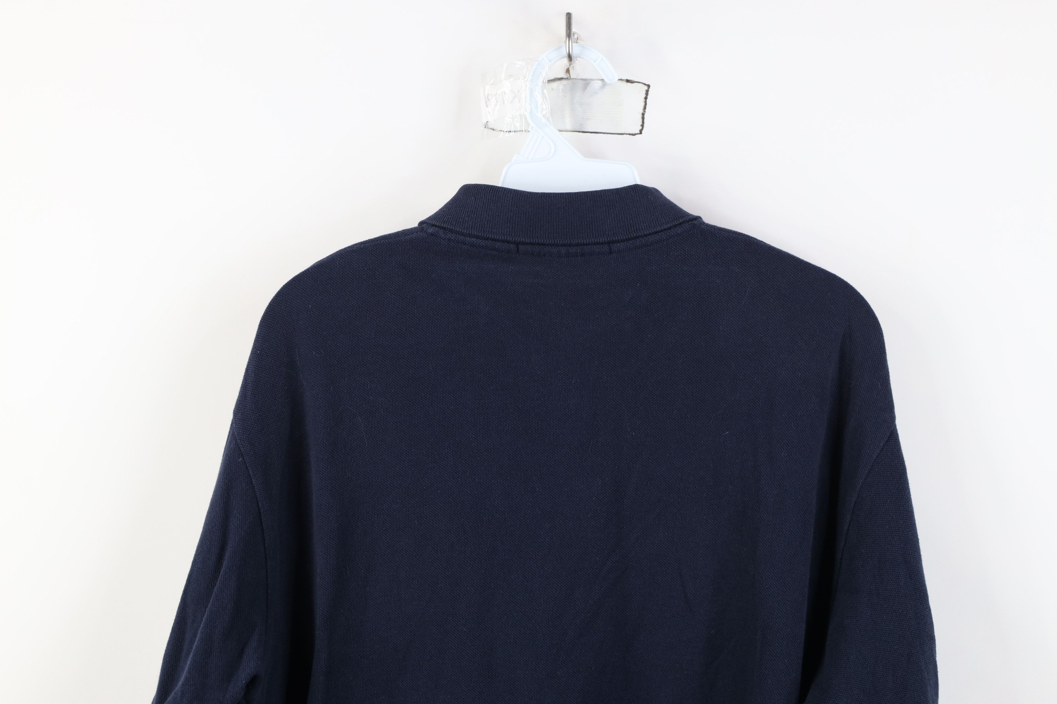 Ralph Lauren Vintage 90s Ralph Lauren Long Sleeve Rugby Polo Shirt Blue Size US S / EU 44-46 / 1 - 11 Thumbnail