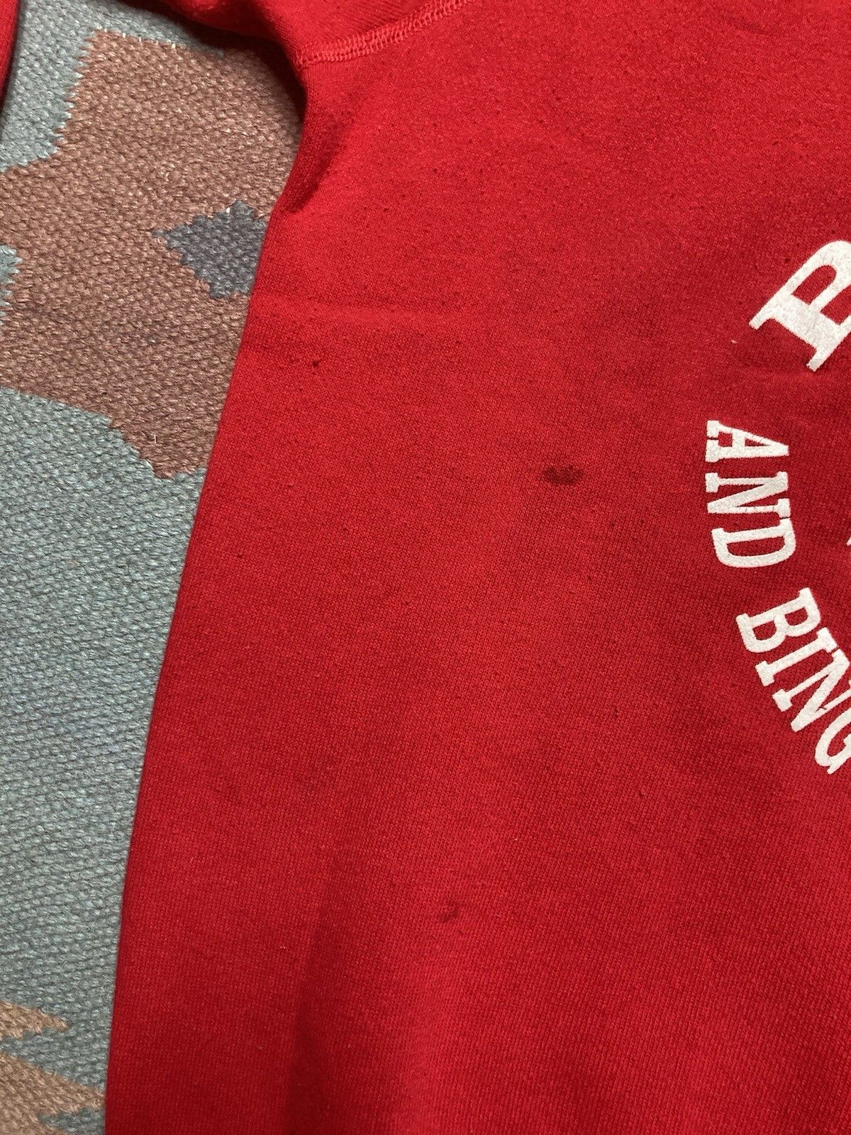 Vintage 80s sweatshirt bingo dog hillsdale Michiga humane society XL Size US XL / EU 56 / 4 - 3 Thumbnail