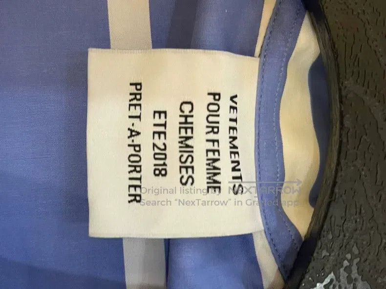 Vetements VETEMENTS shirt Size US M / EU 48-50 / 2 - 3 Thumbnail