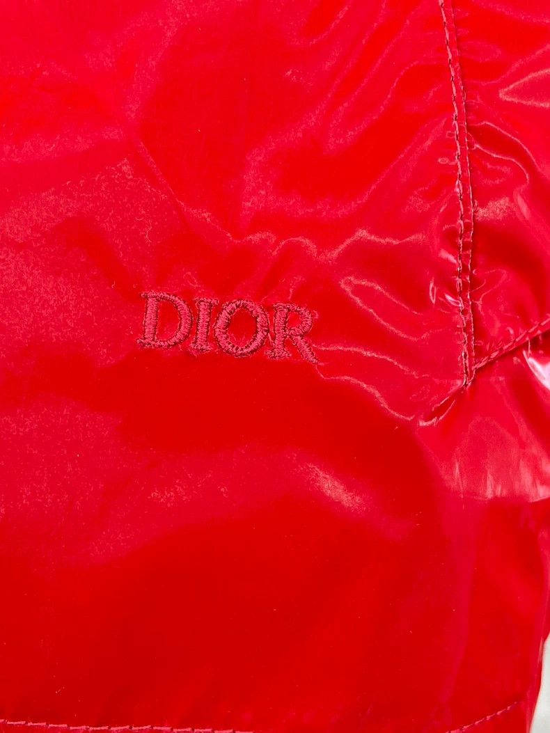 Dior Dior Wang Junkai's same red leather jacket 2501-Nextarrow Size US M / EU 48-50 / 2 - 4 Thumbnail