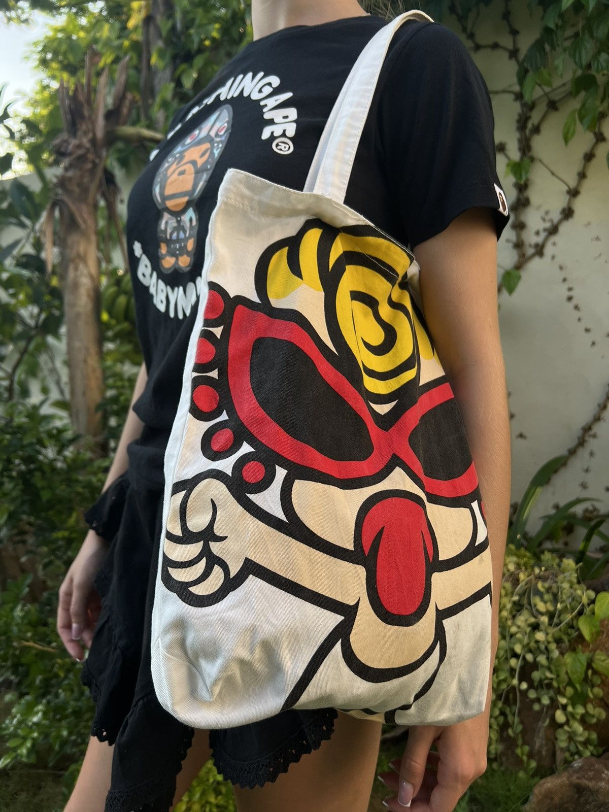 Hysteric Glamour HYSTERIC MINI MOST AWESOME SMILE RARE Y2K TOTE BAG Size ONE SIZE - 2 Thumbnail