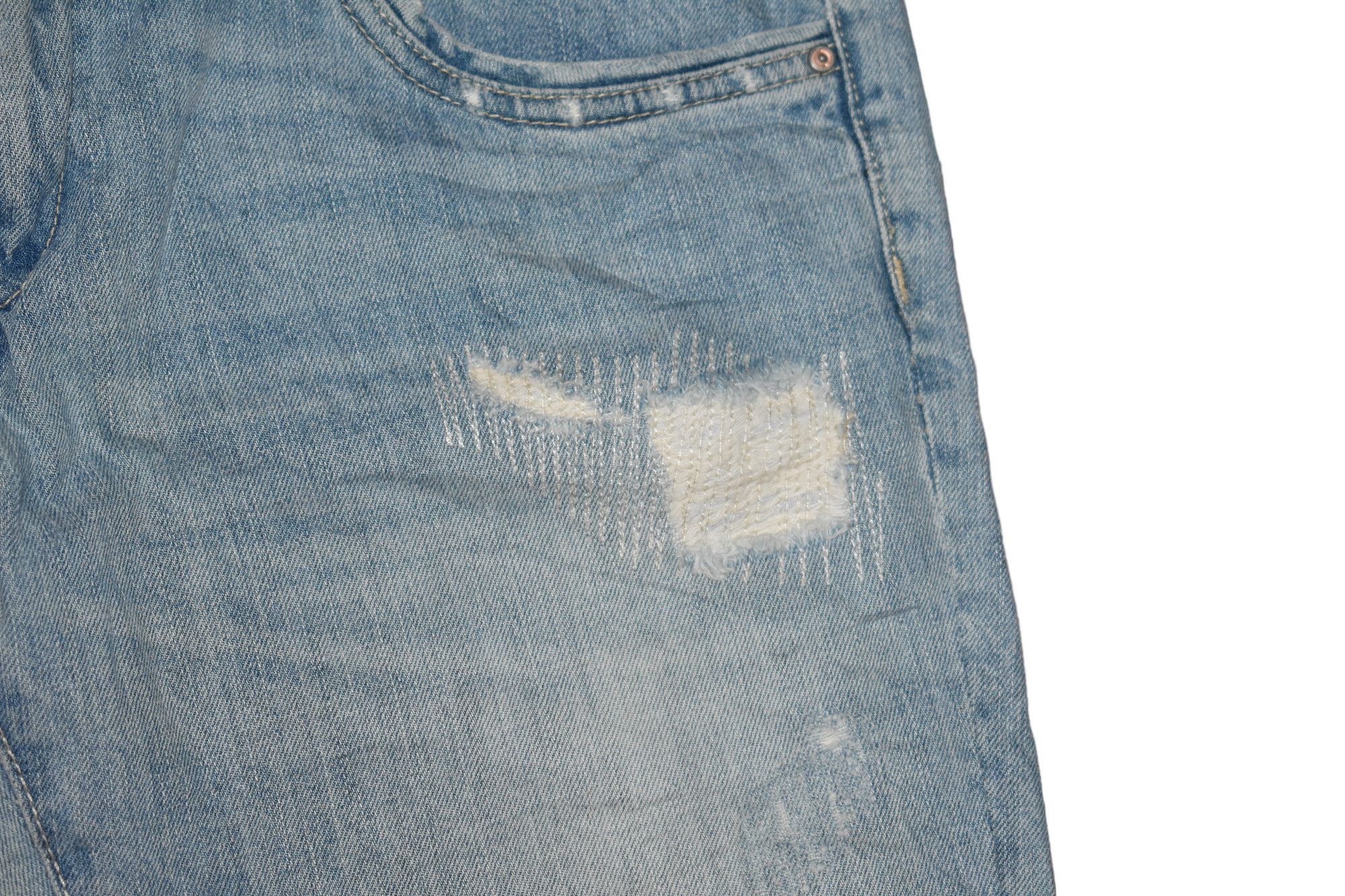 Zara *OG* Zara Premium Distressed Skinny Jeans - Size 32 Size US 32 / EU 48 - 3 Thumbnail