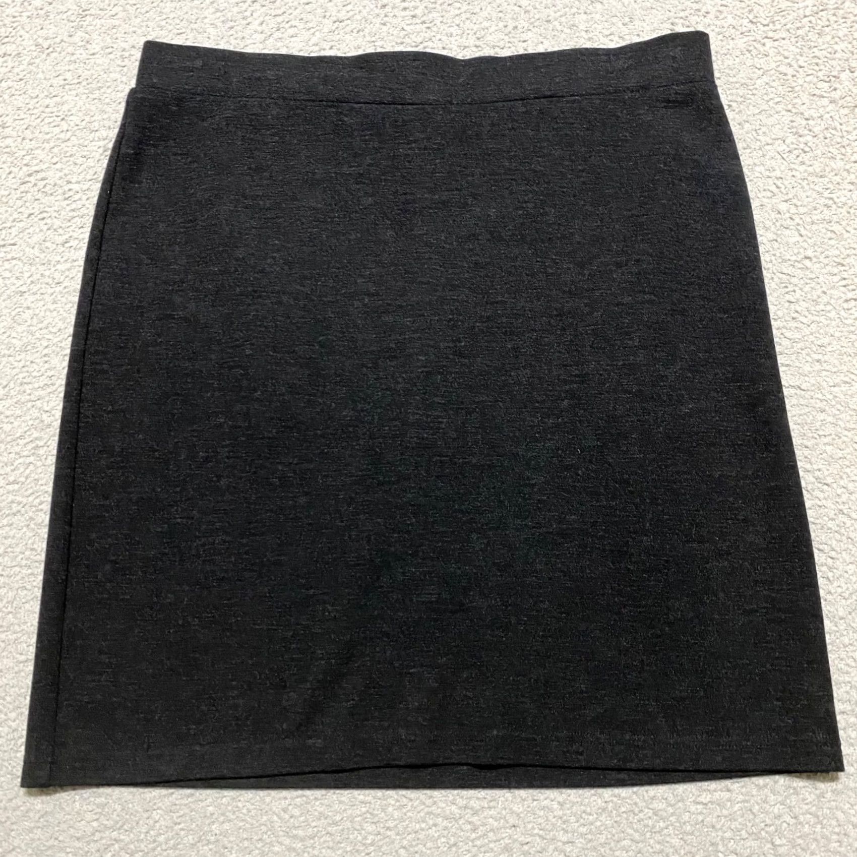 J. Jill J. Jill Skirt Medium Gray Straight Pencil Business Academia Stretch Size 32" / US 10 / IT 46 - 2 Thumbnail