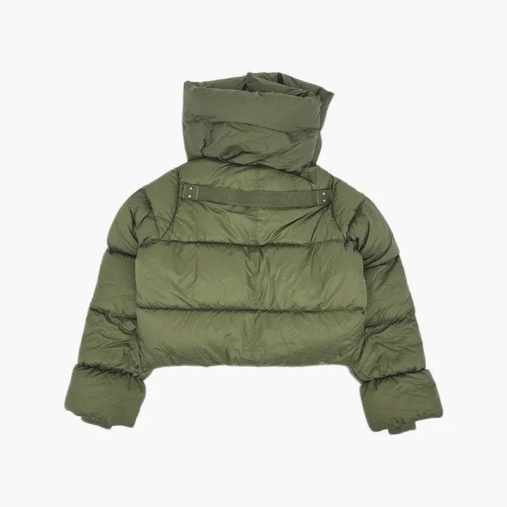 Rick Owens Rick Owens Green High Neck Casual Jacket -2508 Size S / US 4 / IT 40 - 3 Thumbnail
