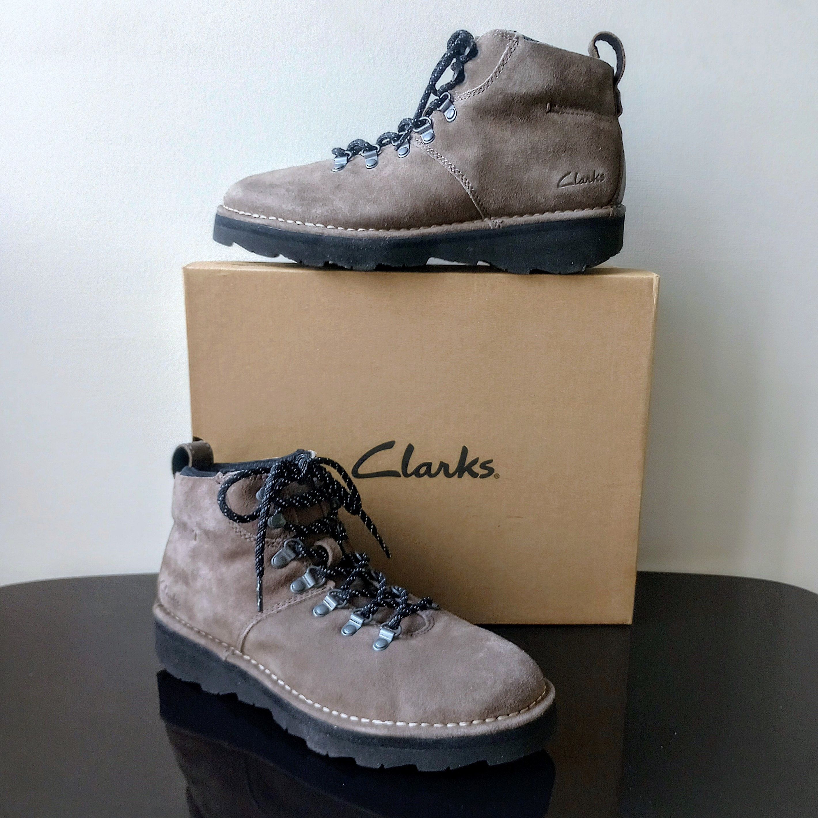 Clarks Clarks Men's Craftdale Hike Lightweight Boot in Gray Suede Size US 9 / EU 42 - 3 Thumbnail