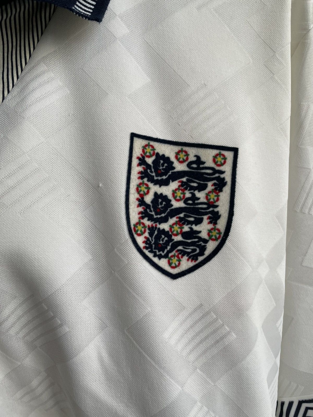Vintage England 1990 1991 1992 Football Shirt Soccer Jersey Umbro Size US L / EU 52-54 / 3 - 7 Thumbnail