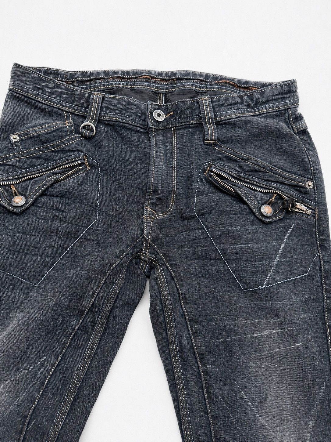 Japanese Brand Nicole Club For Men flare jeans Size US 28 / EU 44 - 2 Thumbnail