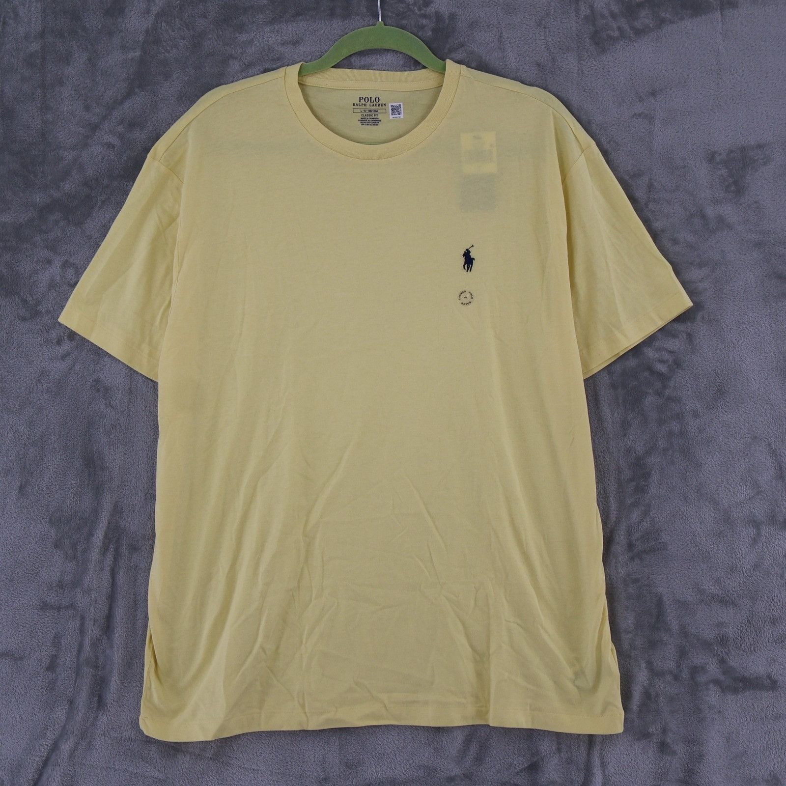Polo Ralph Lauren Polo Ralph Lauren Classic Fit T-Shirt Mens L Yellow Preppy Size US L / EU 52-54 / 3 - 1 Thumbnail