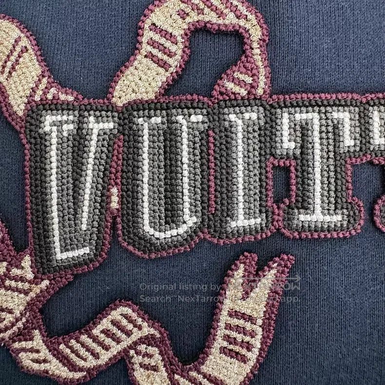 Louis Vuitton Louis Vuitton SS25 Blue Ribbon Patch Embroidered logo Crew Size US M / EU 48-50 / 2 - 6 Thumbnail