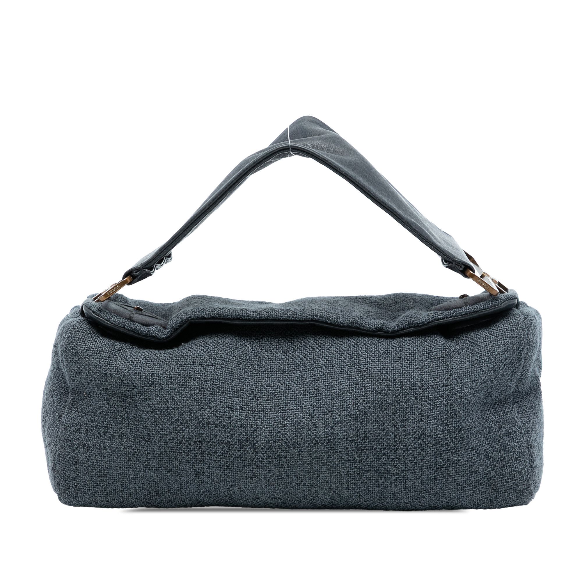 Prada Prada Tweed Shoulder Bag Size ONE SIZE - 1 Thumbnail