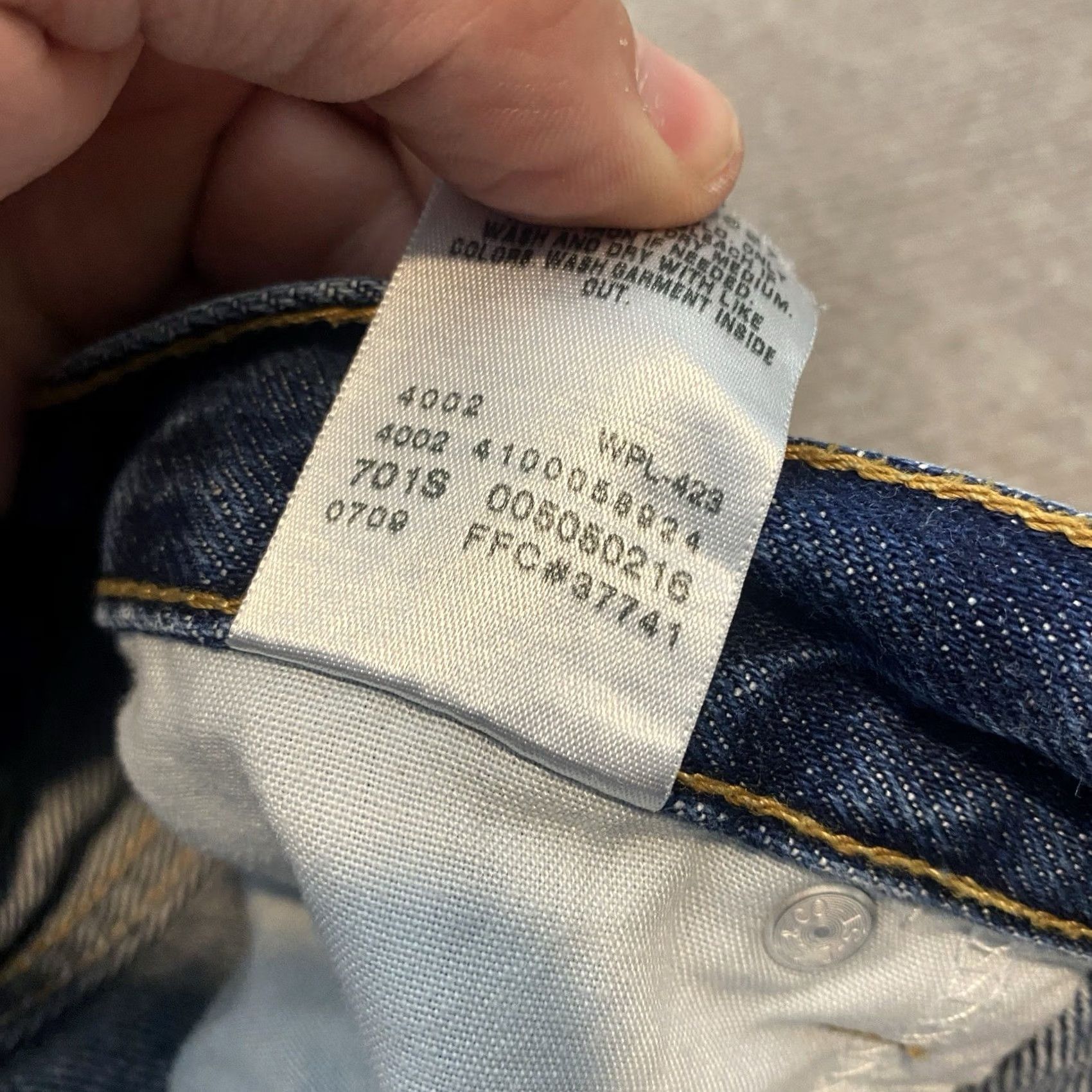 Levi's Vtg Levi'S 505 Jeans Mens 36x30 Straight Distressed Denim 90s Y2K Faded Blue - Quick Sale Size US 36 / EU 52 - 7 Thumbnail