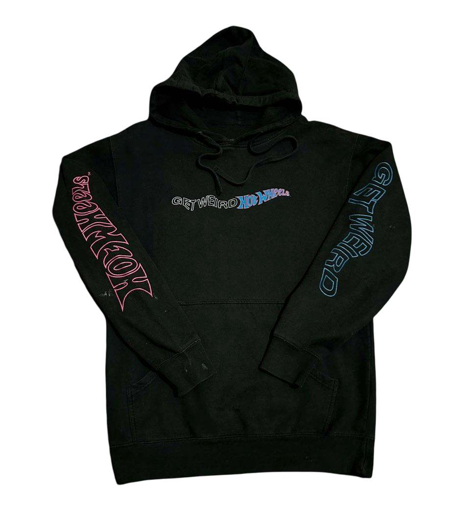 Anti Social Social Club DS red Hot Wheels x ASSC Blue Logo Black Hoodie Size US M / EU 48-50 / 2 - 2 Thumbnail