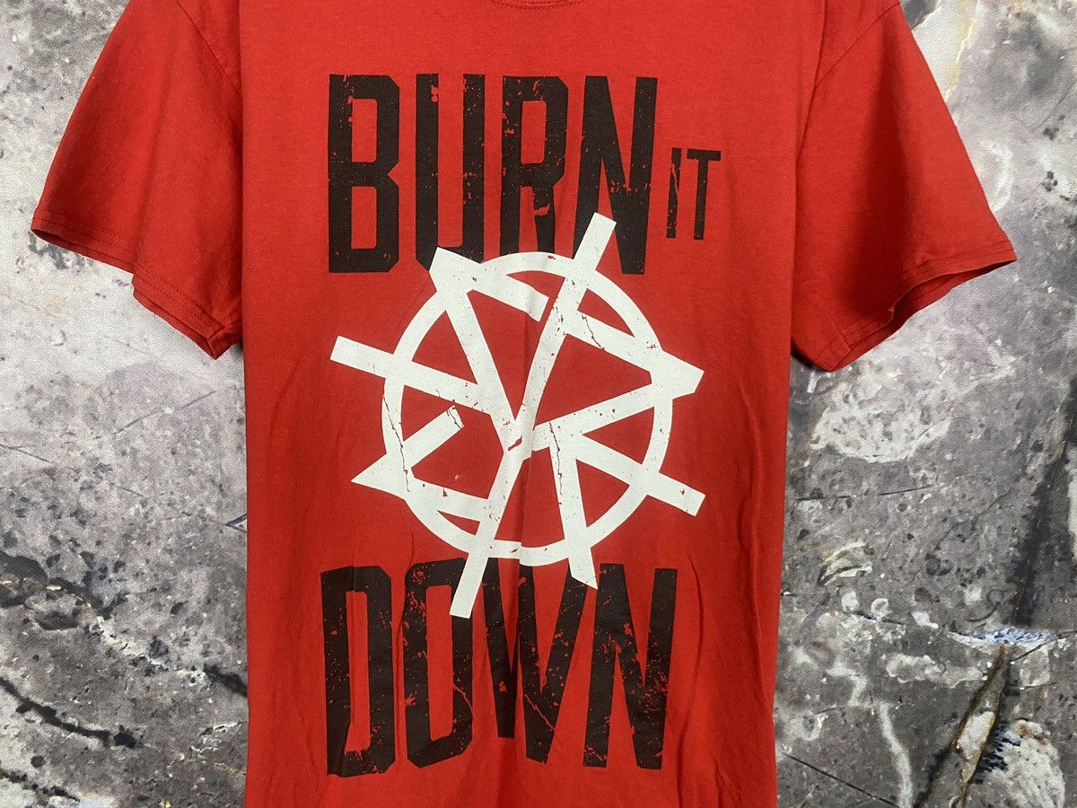 WWE × WWF Men’s Wwe Wwf Burn it Down T-Shirt Size Large Size US L / EU 52-54 / 3 - 4 Thumbnail