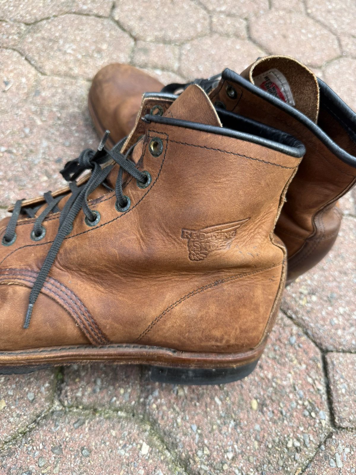 Red Wing Vintage Red Wing Men's Beckman 4579 Lace Up Brown Boots 11.5 Size US 11.5 / EU 44-45 - 5 Thumbnail