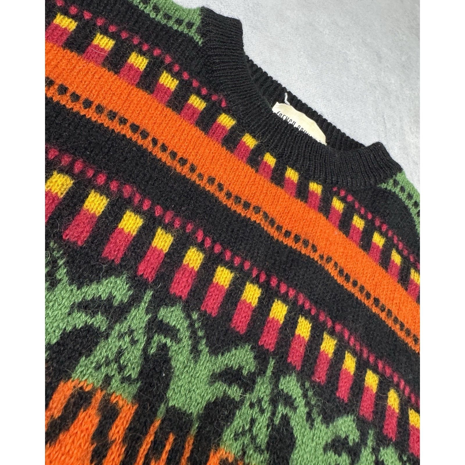 French Connection Vintage Freanch Connection Wool Sweater Size M Multicolour Size US M / EU 48-50 / 2 - 13 Thumbnail