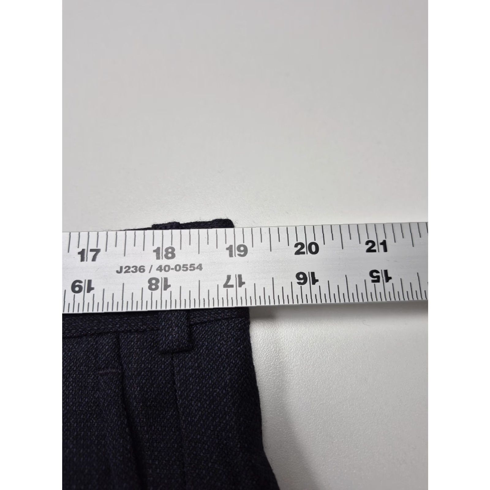 Vintage VTG John Alexander Dress Pants Mens 38x36 Blue Wool Pleated Straight Unhemmed Size US 38 / EU 54 - 7 Thumbnail