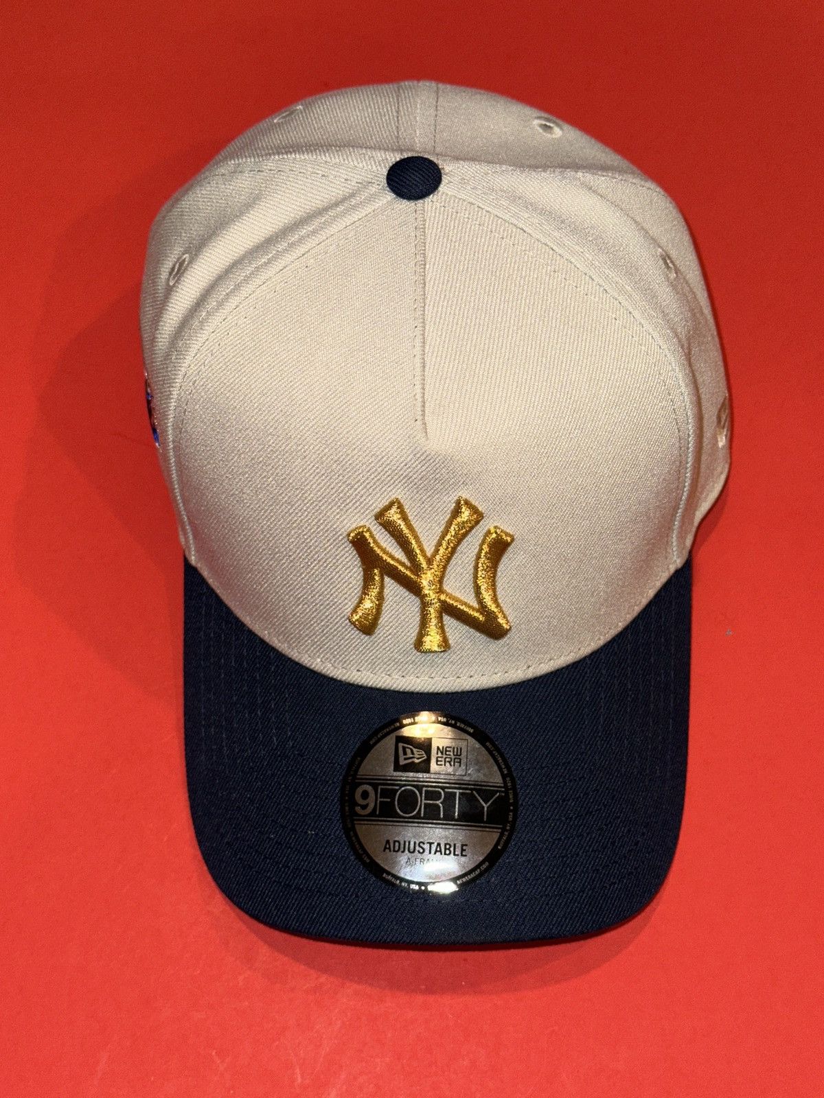 Hat Club HAT CLUB NEW ERA 9FORTY AFRAME NEW YORK YANKEES WORLD SERIES Size ONE SIZE - 1 Thumbnail
