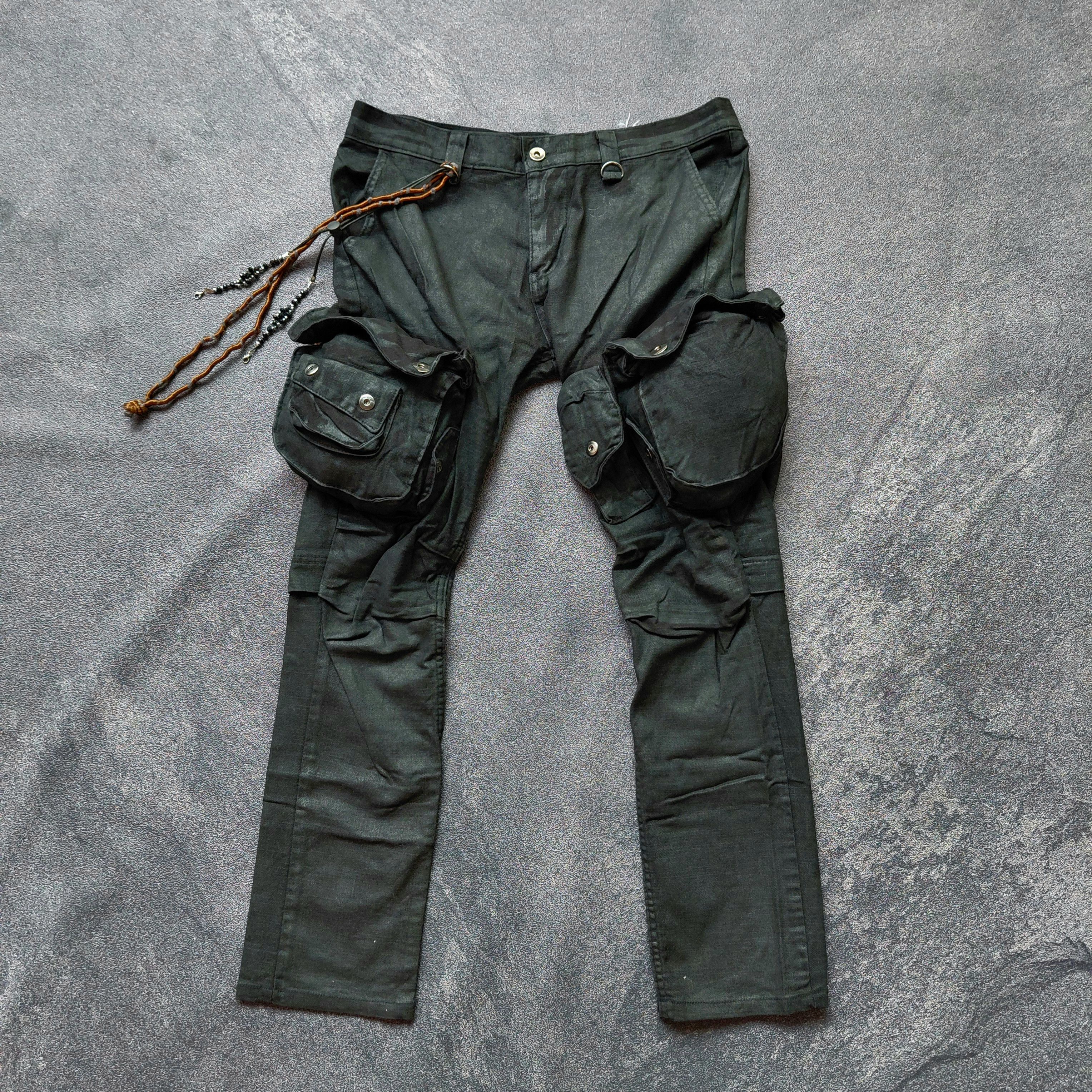 14th Addiction Glamour Multi Pocket Cargo 14th Addiction Style Pants Size US 30 / EU 46 - 1 Thumbnail