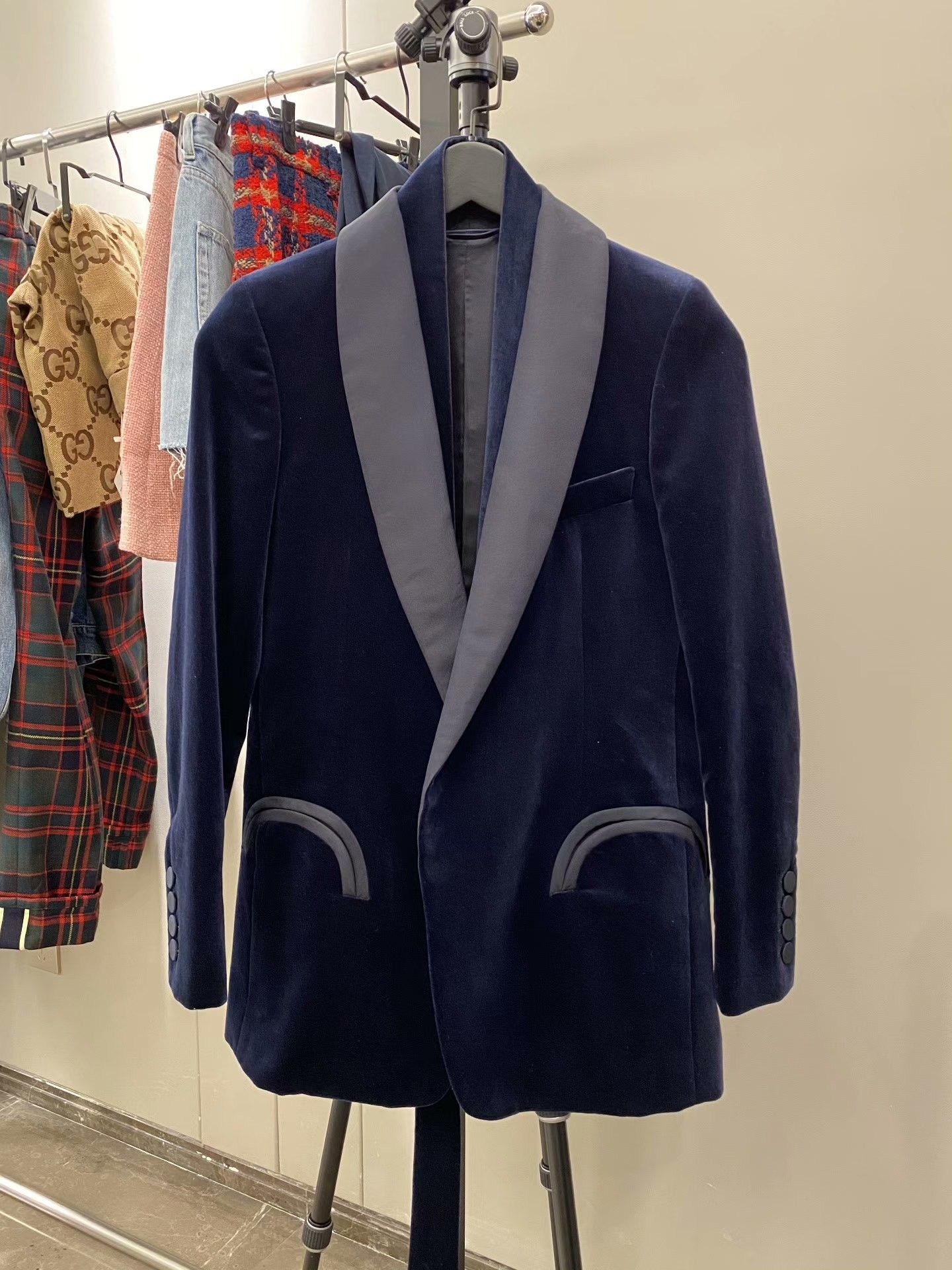 Balmain Balmain Formal Blue Jacket M Women Size M / US 6-8 / IT 42-44 - 1 Thumbnail