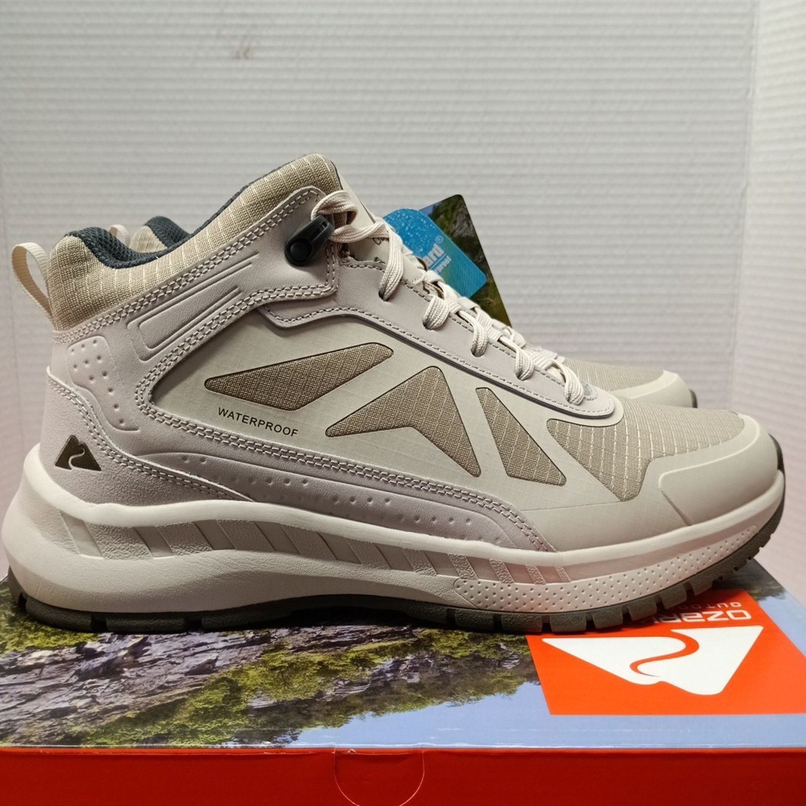 Other Men’s size 9 Ozark Trail Tech Hiker Waterproof Boots Stone Size US 9 / EU 42 - 1 Thumbnail