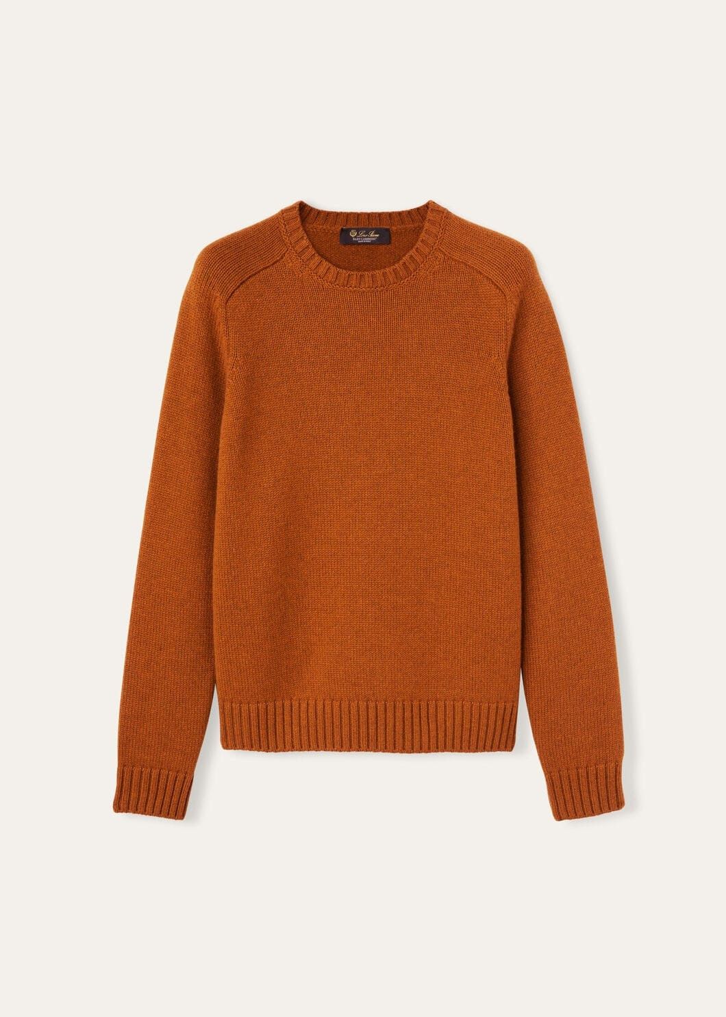 Loro Piana o1w1db10825 FAM9054 Parksville Crewneck Sweater in Orange Size M / US 6-8 / IT 42-44 - 1 Thumbnail