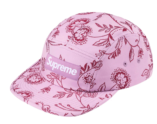 Supreme Supreme Floral Jacquard Camp Cap Lavender SS25 Size ONE SIZE - 1 Thumbnail