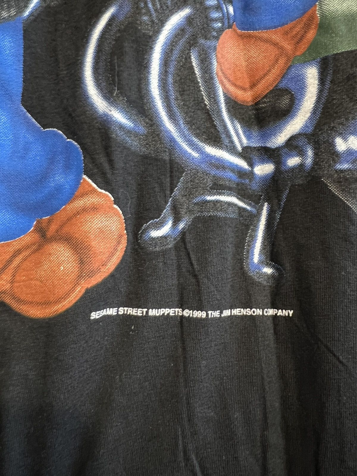 Cartoon Network 90s Vintage Sesame Street 1998 Bert and Ernie T-shirt Movie Size US XL / EU 56 / 4 - 5 Thumbnail