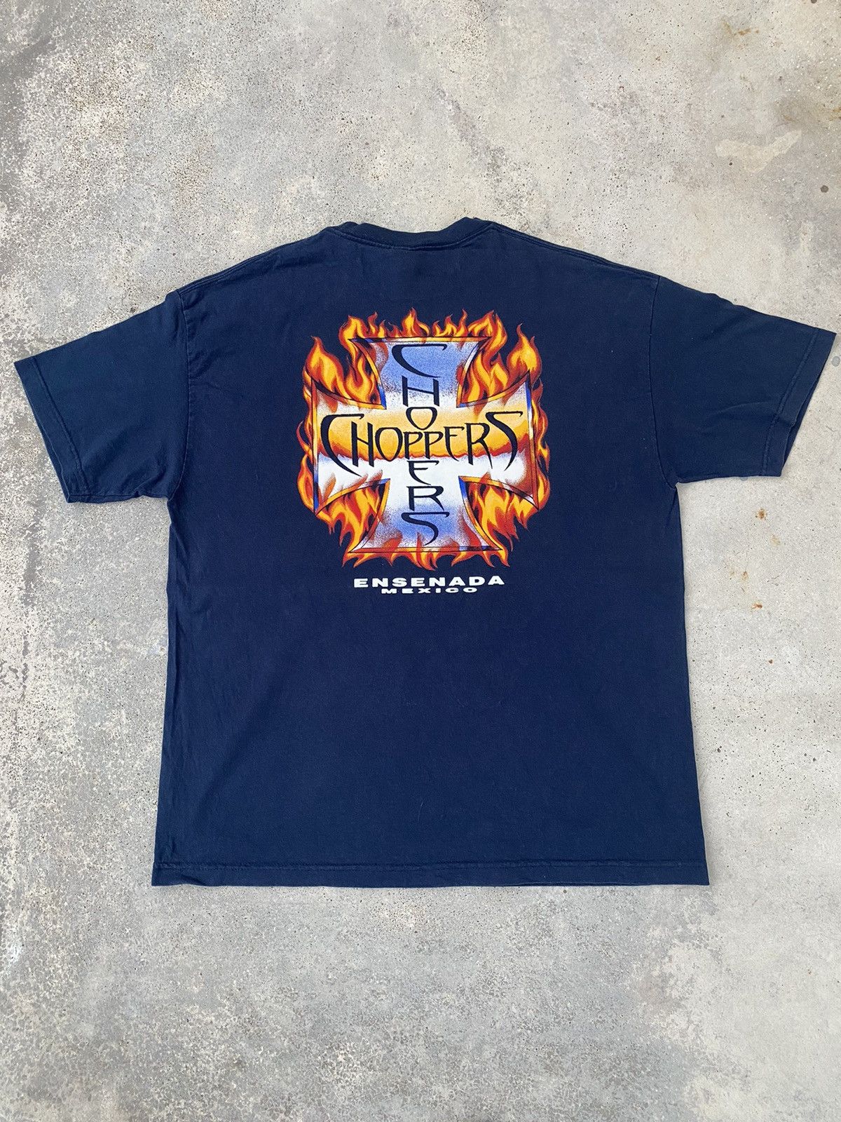 Vintage × West Coast Choppers Vintage Y2K West Coast Choppers Flame Size US XL / EU 56 / 4 - 1 Thumbnail