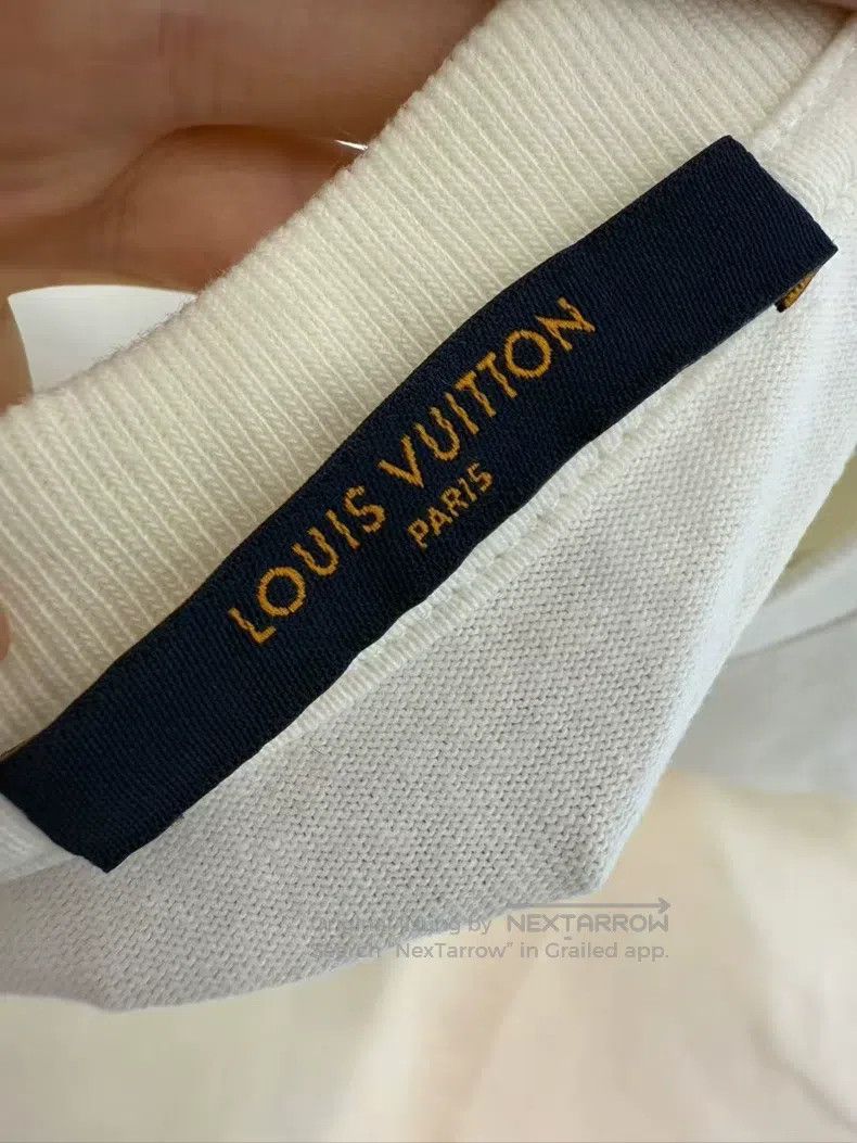 Louis Vuitton Louis Vuitton Cursive monogram embroidered half-sleeve T-s Size US L / EU 52-54 / 3 - 7 Thumbnail