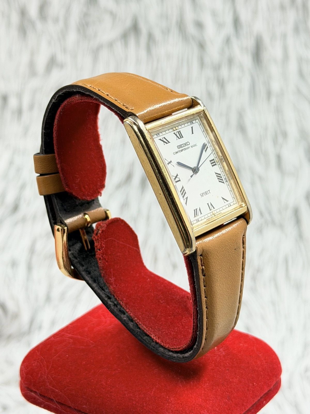 Seiko Rare SEIKO Tank Contemporary Basic Spirit Quartz Men’s Watch Size ONE SIZE - 3 Thumbnail